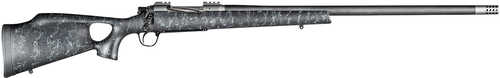 Christensen Arms Summit TI Bolt Action Rifle .28 Nosler 26" Barrel 3 Round Capacity Black Carbon Fiber Stock With Gray Webbing Natural Titanium Finish