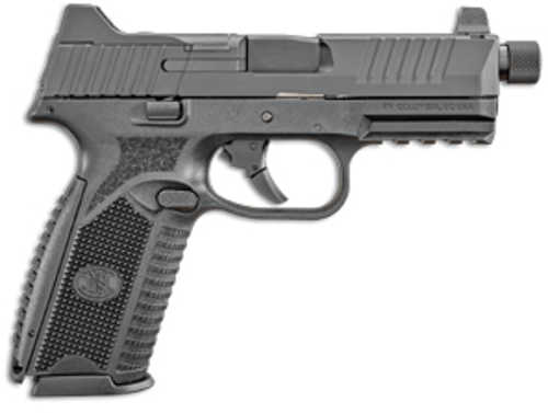 FN America FN509 Tactical Semi-Automatic Pistol 9mm Luger 4.5" Barrel (4)-24Rd & (1)-17Rd Magazines Night Sights Black Polymer Finish