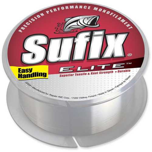 Normark Sufix Elite Line 330yd 17# Clear Md#: 661-117
