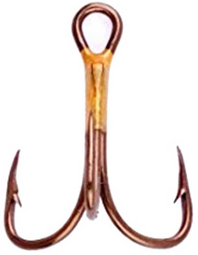 Eagle Claw Fishing Tackle Hook Bronze Treble 10/ctn 374A-2-img-0
