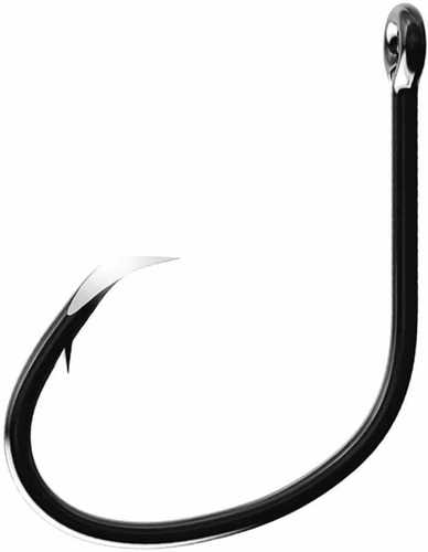 Eagle Claw Fishing Tackle Trokar Lancet Saltwater Circle Hook Plat Black Non-Offset 11pk 5/0 TK4-5/0