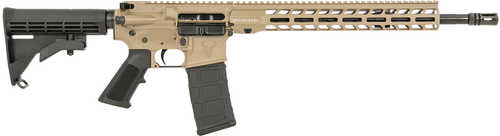 Stag Arms 15 Tactical Semi-Automatic Rifle 5.56x45mm NATO 16" Barrel (1)-30Rd Magazine Black Carbine Stock Flat Dark Earth Finish