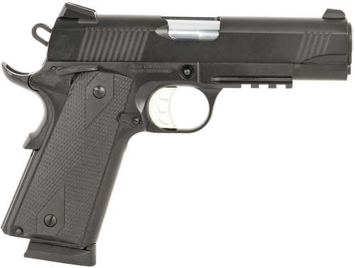 SDS Tisas 1911 Carry Semi-Automatic Pistol .45 ACP 4.25" Hammer Forged Barrel (2)-8Rd Magazines Black Cerakote Finish