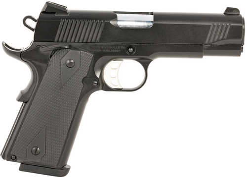 SDS Tisas 1911 Carry Semi-Automatic Pistol 9mm Luger 4.25" Barrel (2)-9Rd Magazines 3-Dot Novak Sights Black Cerakote Finish