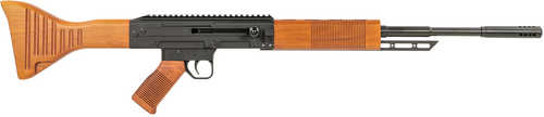 Global Defense FG-9 Semi-Automatic Rifle 9mm Luger 17" Barrel (1)-20Rd Magazine Cherry Wood Stock Black Finish