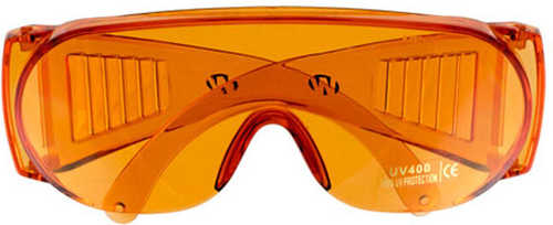 Walker's Game Ear Full Coverage Glasses Polycarbonate Lenses Amber