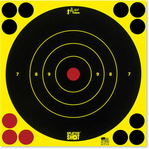 Pro-Shot 8in Green Bulls Eye Target 6 Quantity Pack