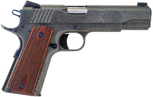 Standard Manufacturing 1911 Pistol 45 Acp 5" Barrel Damascus Steel Finish 1911DM