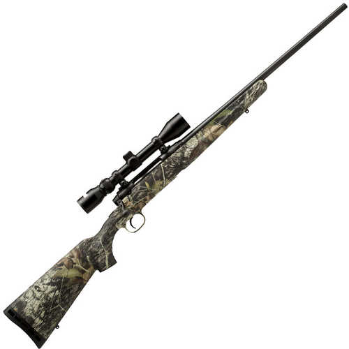 Savage Axis XP Camo Bolt Action Rifle .308 Winchester 22" Barrel 4 Rounds Detachable Box Magazine Weaver 3-9x40 Riflescope Synthetic Stock Mossy Oak Break Up Country Finish