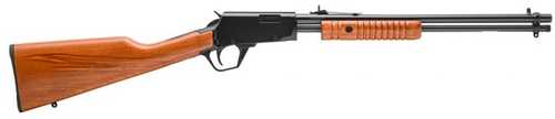Rossi Rio Bravo Pump Action Rifle .22 Winchester Magnum Rimfire 20" Barrel 12 Round Capacity Adjustable Sights Wood Stock Blued Finish