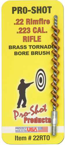 PROSHOT 22RTO .22 Caliber RFL Tornado Bore Brush