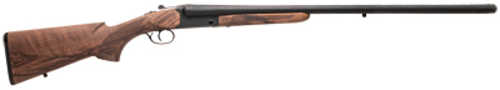 Charles Daly 500 Field Side By Shotgun 12 Gauge 3" Chamber 28" Barrel Round Capacity Fiber Optic Sight Walnut Stock Blued Finish