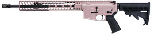 Spikes Tactical 556 Semi-Automatic Rifle .223 Remington 16" Barrel No Magazine Rose Gold Cerakote Finish