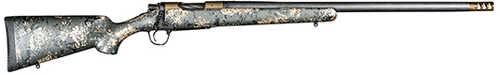Christensen Arms Ridggeline FFT Bolt Action Rifle .243 Winchester 22" Barrel 4 Round Capacity Green Stock with Black & Tan Webbing Burnt Bronze Cerakote Finish