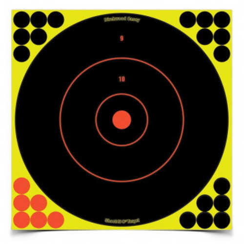 Birchwood Casey Shoot-N-C Targets: Bull's-Eye SRC-5 12" Round 200 Yard (12 Pack) 34022