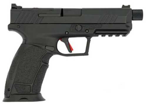 Tisas PX-9 Duty Single Action Semi-Automatic Pistol 9mm Luger 4.6" Barrel (1)-15Rd Magazines Adjustable Sights Black Polymer Finish