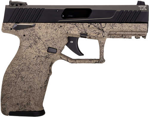 Taurus TX22 Full Size Semi-Automatic Pistol .22 Long Rifle 4" Black Steel Barrel (2)-10Rd Magazines Flat Dark Earth Spaltter Finish