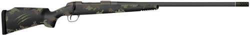 <span style="font-weight:bolder; ">Fierce</span> <span style="font-weight:bolder; ">Firearms</span> Carbon Rage 300 PRC 3+1 24" Fiber Barrel Tungsten Gray Cerakote Rec Forest Green Camo Tech C3 Stock