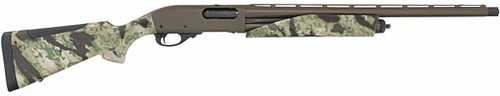 Remington 870 Super Mag Pump Action 12 Gauge 3" Chamber 21" Barrel Synthetic Kryptek Obskura Transitional Thumbhole Stock and Forend Matte Black Finish 4 Rounds Includes Extended Turkey Extra Full Choke