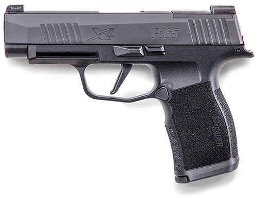 Sig Sauer P365XL Striker Fired Semi-Automatic Pistol 9mm Luger 3.7" Barrel (2)-10Rd Magazines XRAY3 Day / Night Sights Black Polymer Finish