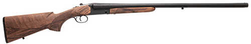 Charles Daly 500 Break Open Side By Shotgun 12 Gauge 3" Chamber 28" Barrel Round Capacity Checkered Walnut Stock & Forend Matte Black Finish