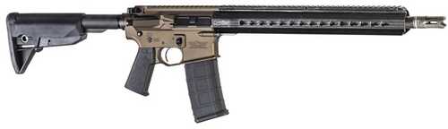 Christensen Arms CA-15 G2 CF Semi-Automatic Rifle 6mm ARC 18" Black Barrel (1)-30Rd Magazine BCM Gunfighter Folding Stock Burnt Bronze Cerakote Finish