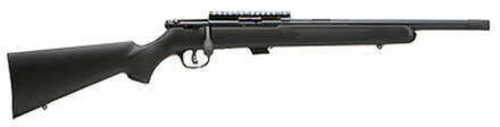 <span style="font-weight:bolder; ">Savage</span> Arms Mark II FVSR Bolt Action Rifle 22 Long 16.5" Threaded Barrel Black Stock with Detachable Box Magazine 28702