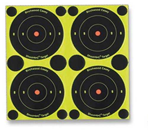 Birchwood Casey B3-90 Shoot-N-C Target 3" Round Bullseye 60/Pack 34375-90