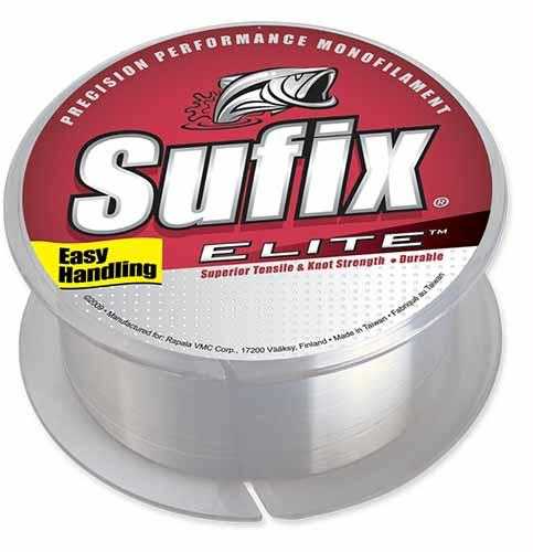 Normark Sufix Elite Line 330yd 20# Clear Md#: 661-120
