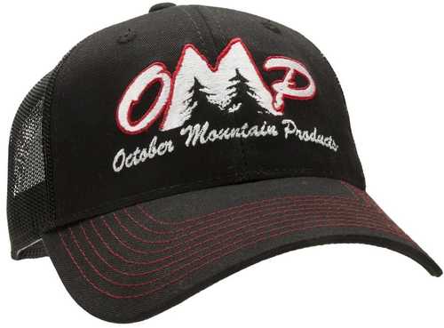 October Mountain OMP Mesh Hat One Size Black Model: 13076-img-0
