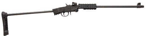 Chiappa Little Badger Takedown Xtreme Break Open Single Shot Rifle .22 Long 16.5" Barrel Round Capacity Steel Rod Stock Black Finish