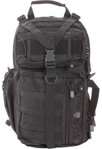 Allen Lite Force Tactical Sling Pack Black Endura Fabric 18"x9.75"x7.5" 1200 Cubic Inches Design Padded Adjustable