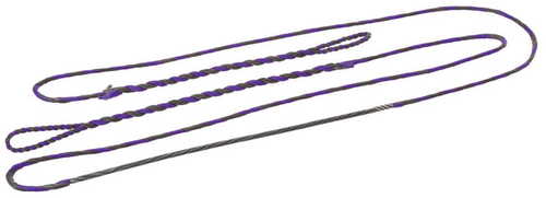 October Mountain Flemish String Purple/Black D97 58 in. AMO Model: 81251