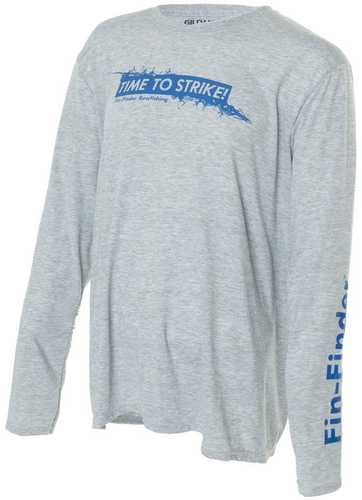Fin-Finder Time to Strike Long Sleeve Performance Shirt Large Model: 81047