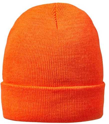 Sportsman Supply Hot Shot Knit Beanie Blaze Orange 1-Size Model: 46-670-IO