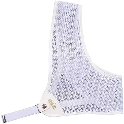Cartel Archery Chest Guard 101 White Medium Model: 610000-WHT-MD