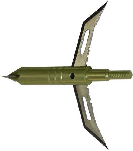 Xecutioner Broadheads Expandable Green 100 Grain 4 pk. Model: 6034