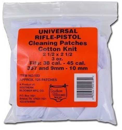 Southern Bloomer Mfg. Universal Cleaning Patch 125Pk