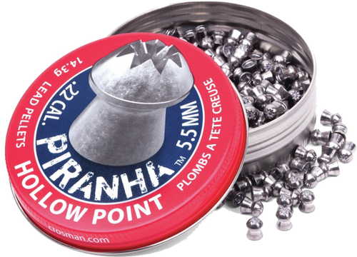 Crosman Premier Piranha HP Pellets .22 Caliber, 4 gr, Per 400 Md: LPPH2