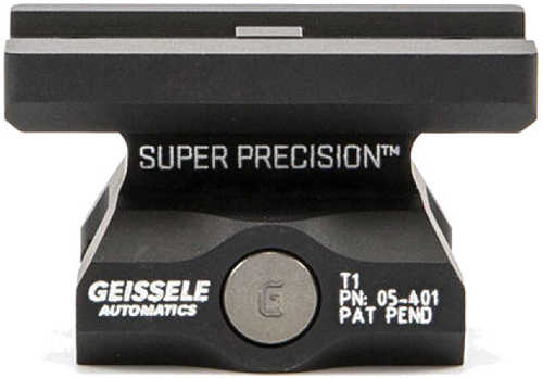 Geissele Automatics Super Precision Mount Fits <span style="font-weight:bolder; ">Aimpoint</span> T1 Absolute Co-Witness Black 05-401B