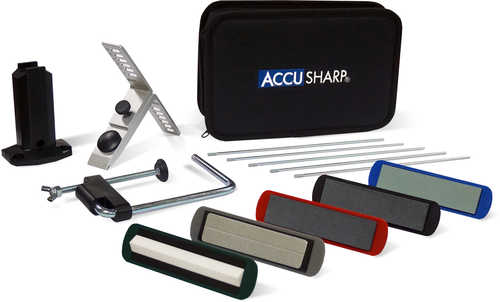 AccuSharp Knife Sharpener 5 Stone Precision Sharpening Kit 059C