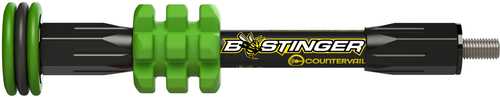 B-Stinger MicroHex Stabilizer Green 6 in. Model: MHX06GR