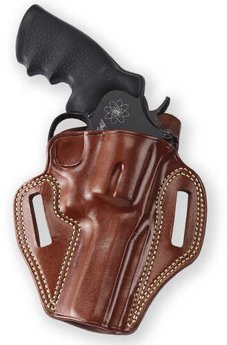 <span style="font-weight:bolder; ">Galco</span> Cm126 Combat Master Belt Holster S&w N Frame 4" Steerhide Tan