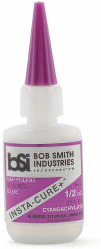 Bob Smith Insta-Cure Plus Glue .5 oz. Model: BSI 106