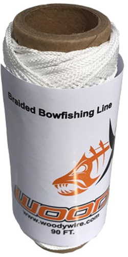 Woody Wire Bowfishing Braided Line 90 ft. Model: WW90