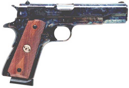 Charles Daly 1911 Field Semi-Automatic Pistol .45 ACP 5" Barrel (1)-8Rd Magazine Fixed Sights Diamond Checkered Walnut Grips Color Case Hardened Finish
