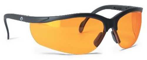 Walkers GWPAMBLSG Sport Glasses Amber Lens Black Polymer Frame Polycarbonate