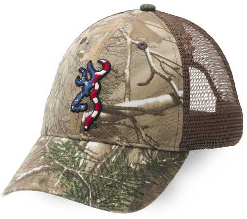 BG Cap Patriot Flag/Buck Mark Patch RTREE XTRA Adjustable