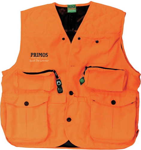 Primos 65701 Gunhunter's Hunting Vest Medium Blaze Orange