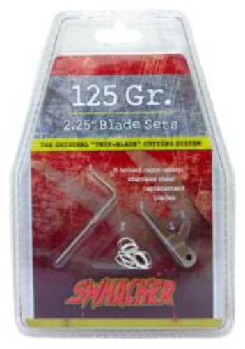 Swhacker Replacement Blades 125 Grain 2.25 Inch 6 Pack